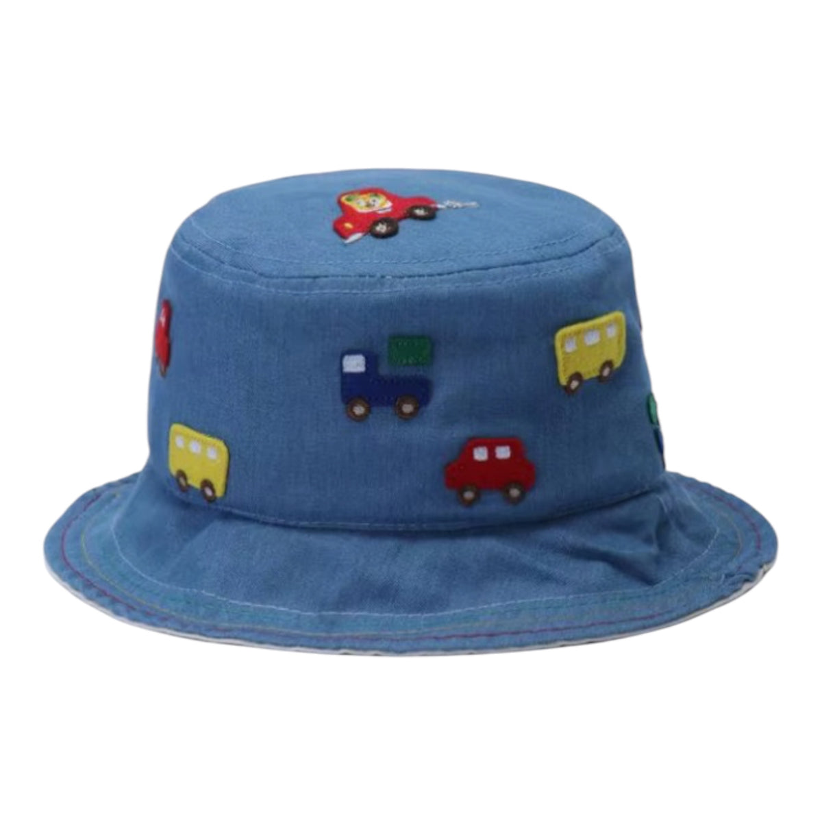 Gorro para niño de carritos