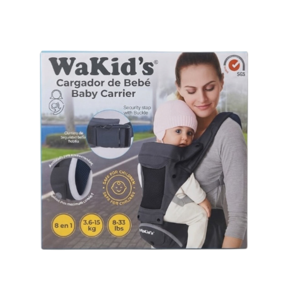 Cargador para bebes 8 en 1