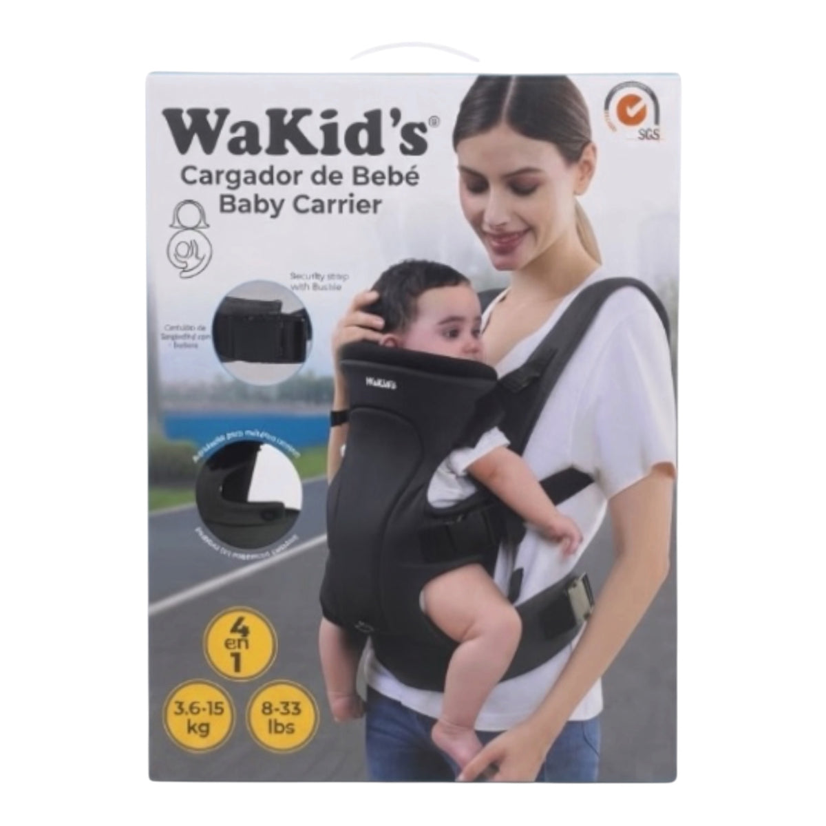 Cargador de bebes 4 en 1