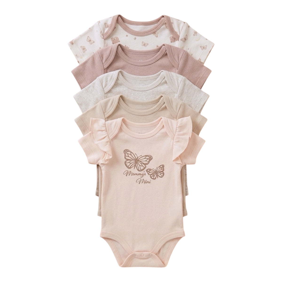 Set de bodys para niña