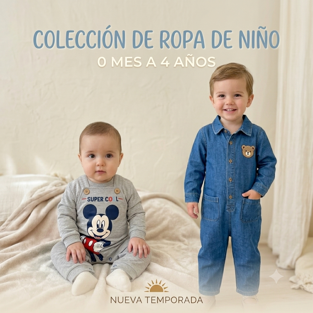 Ropa de niño 0Mes a 4Años