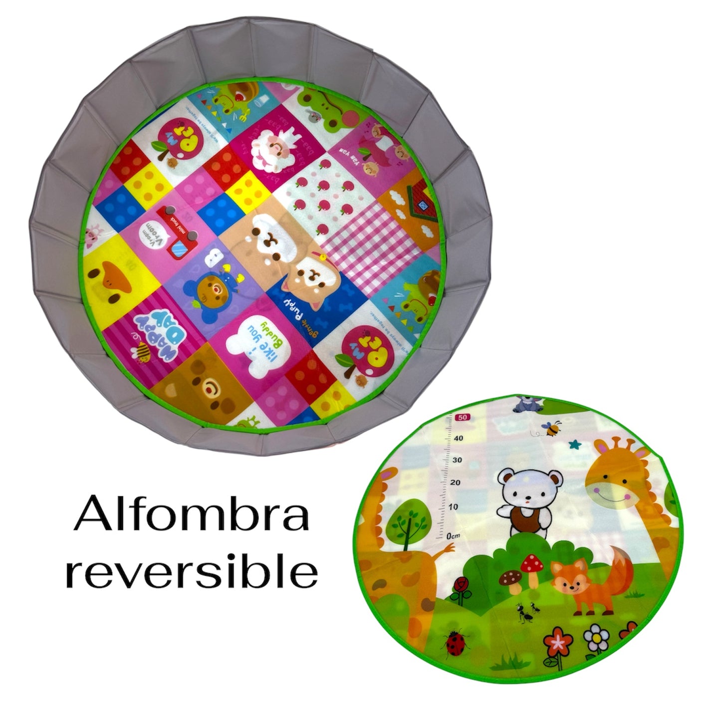 PISCINA DE PELOTA CON ALFOMBRA Y PELOTAS