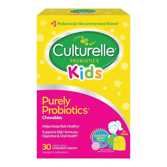 Culturelle kids probióticos tabletas +3