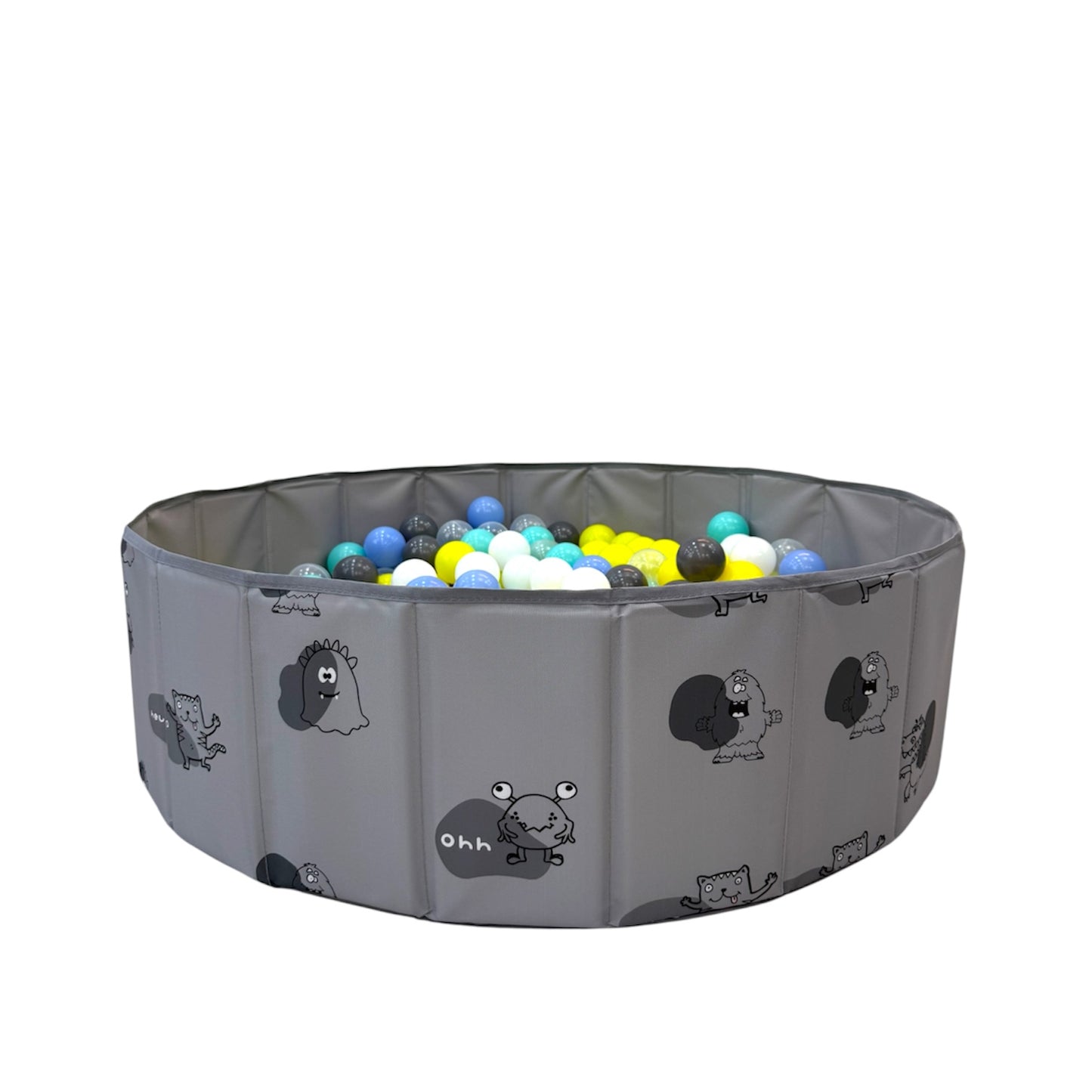 PISCINA DE PELOTA CON ALFOMBRA Y PELOTAS