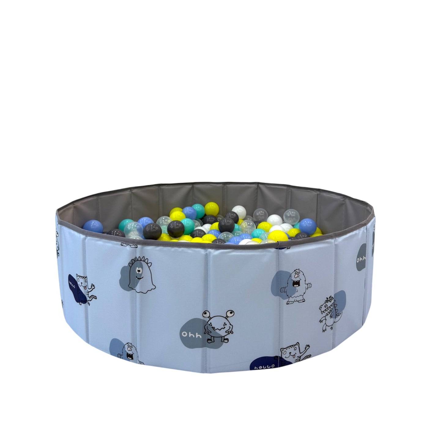 PISCINA DE PELOTA CON ALFOMBRA Y PELOTAS