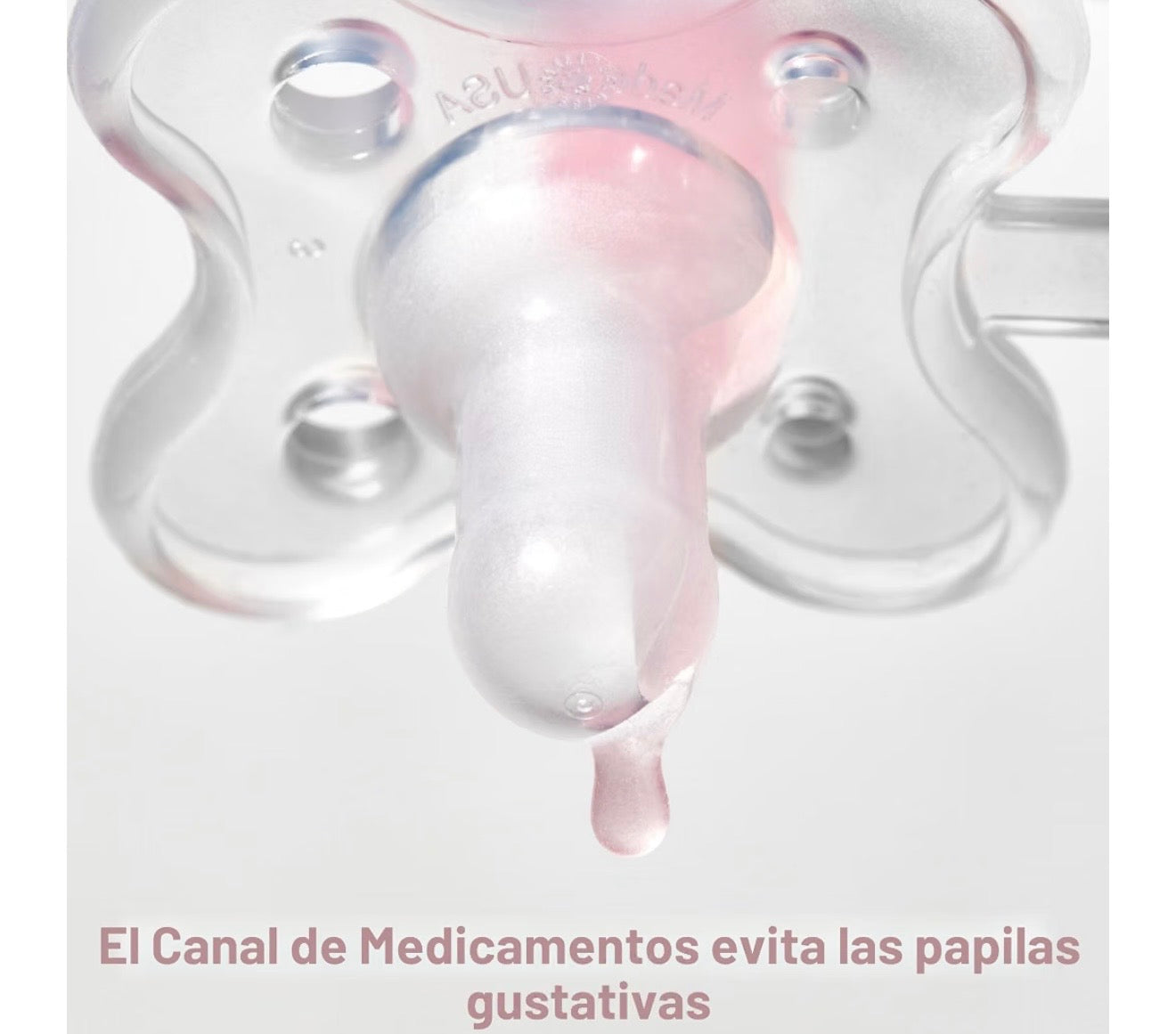Dispensador de medicina (con chupete)