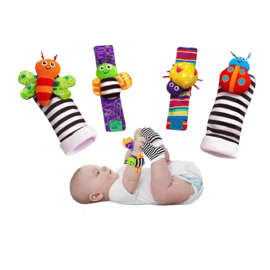 SET DE MEDIAS Y MUÑEQUERA CON SONIDOS  (interactivas)