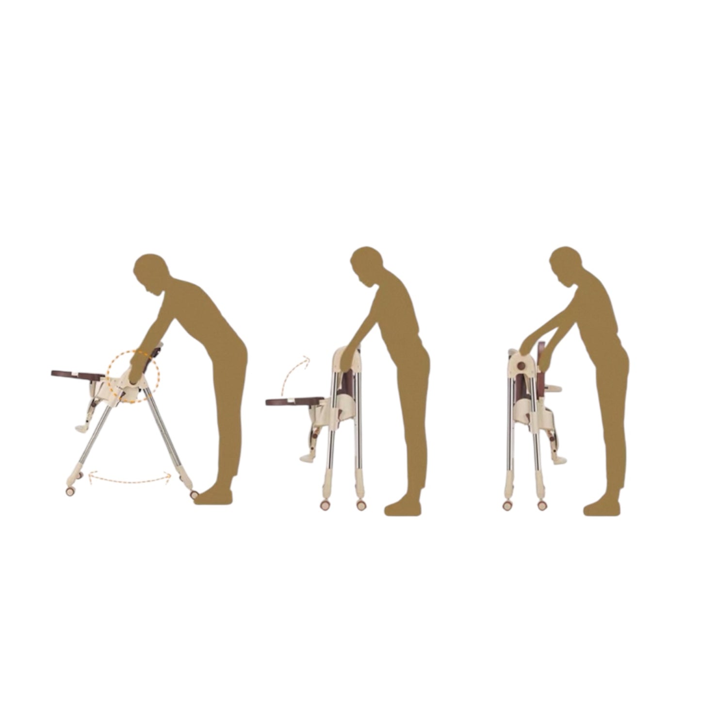 SILLA DE COMER PLEGABLE PREMIUM