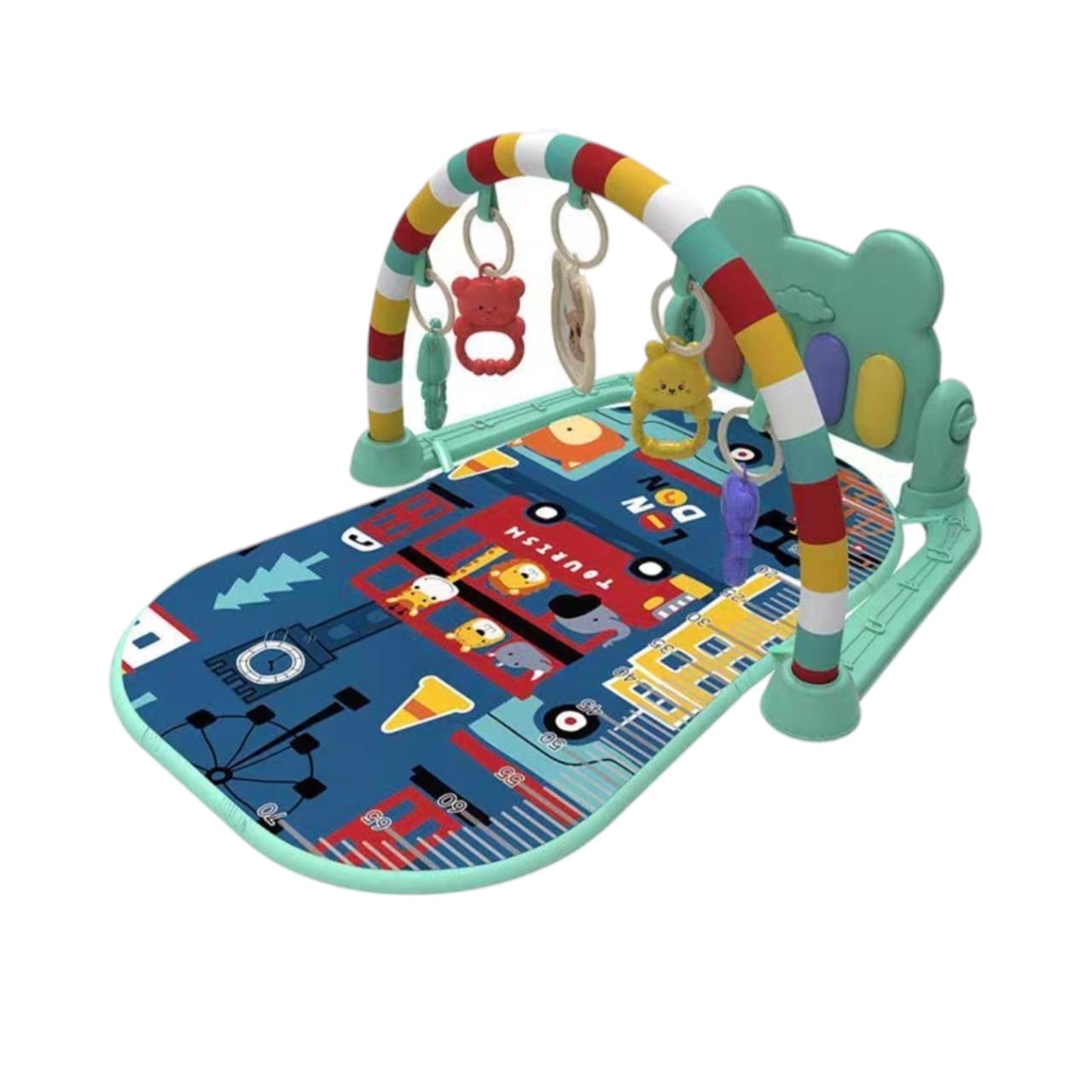 Gimnasio Musical Interactivo para Bebés con Piano (niño)