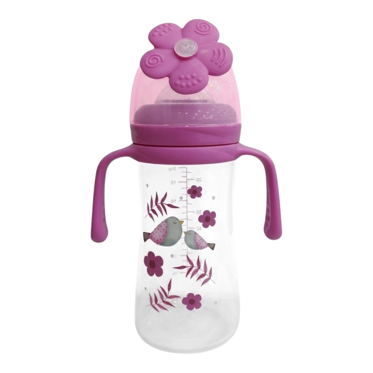 Biberón con asas y accesorios 10 oz