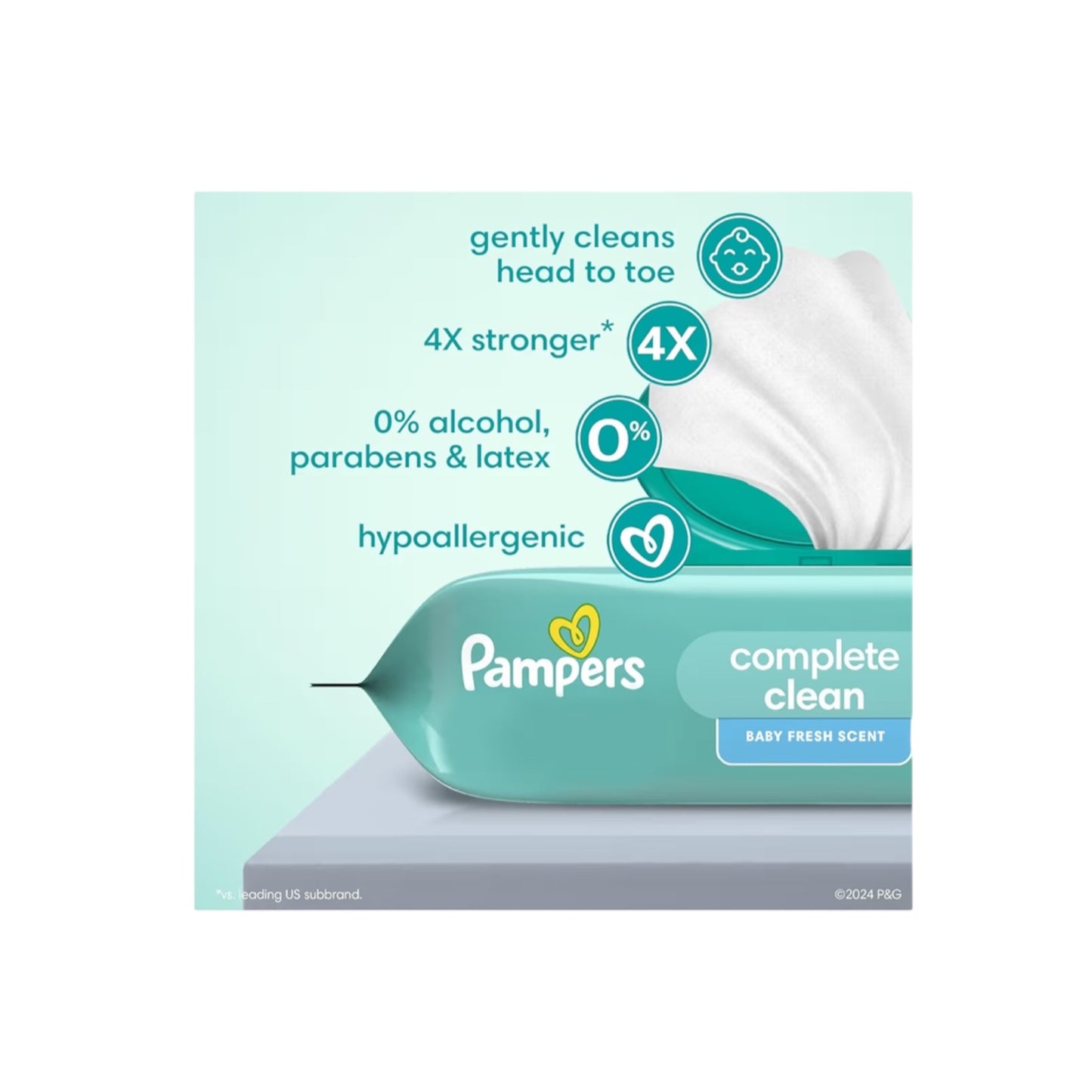 PAMPERS (toallas húmedas)