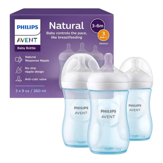 Set de 3 biberones philips avent