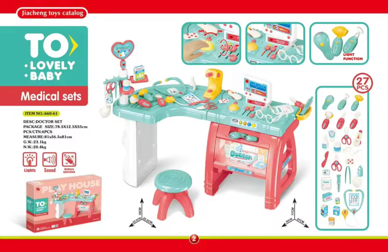 MESA DE JUEGO DE DOCTOR