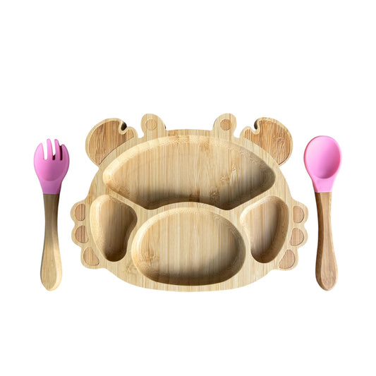 SET DE ALIMENTACIÓN DE BAMBÚ CANGREJO