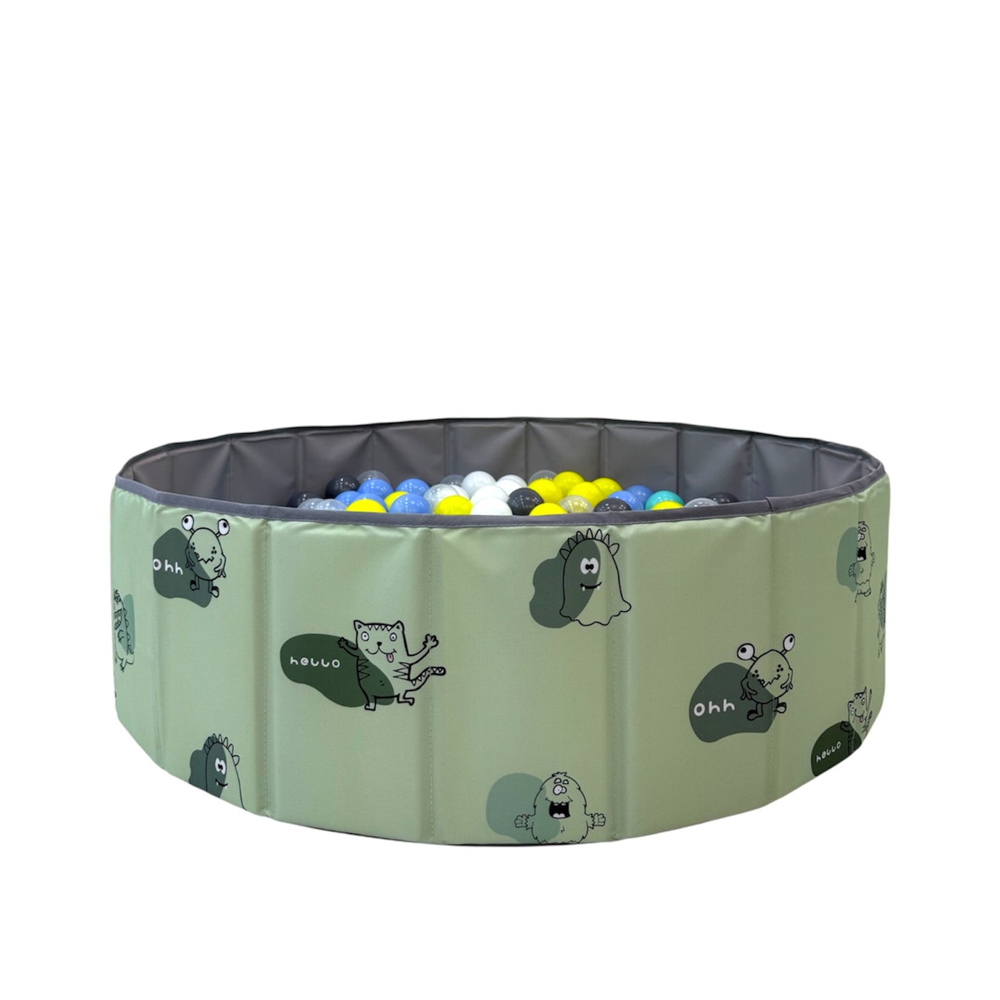 PISCINA DE PELOTA CON ALFOMBRA Y PELOTAS