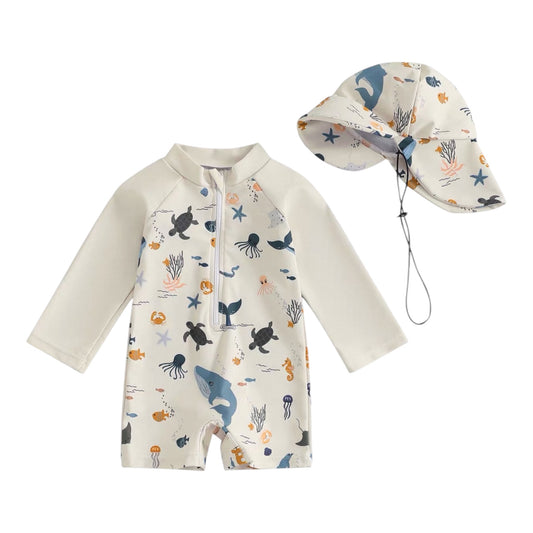 TRAJE DE BAÑO (manga larga niño)