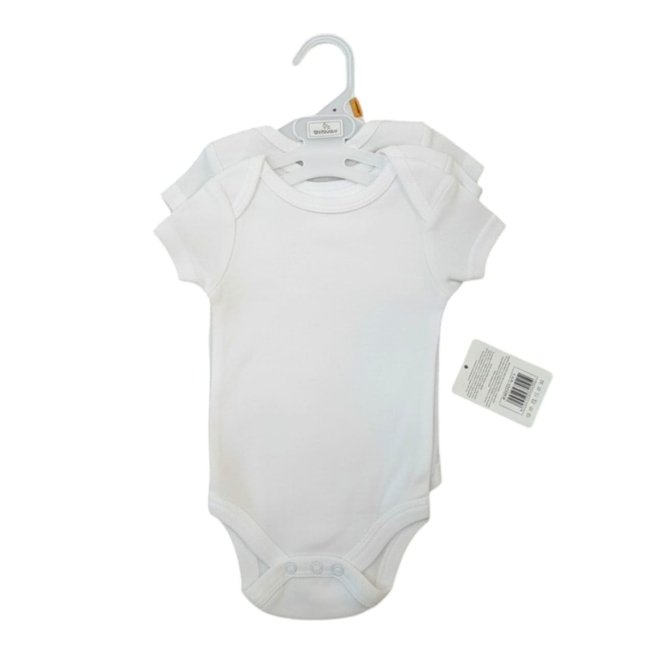 Set de bodys blanco