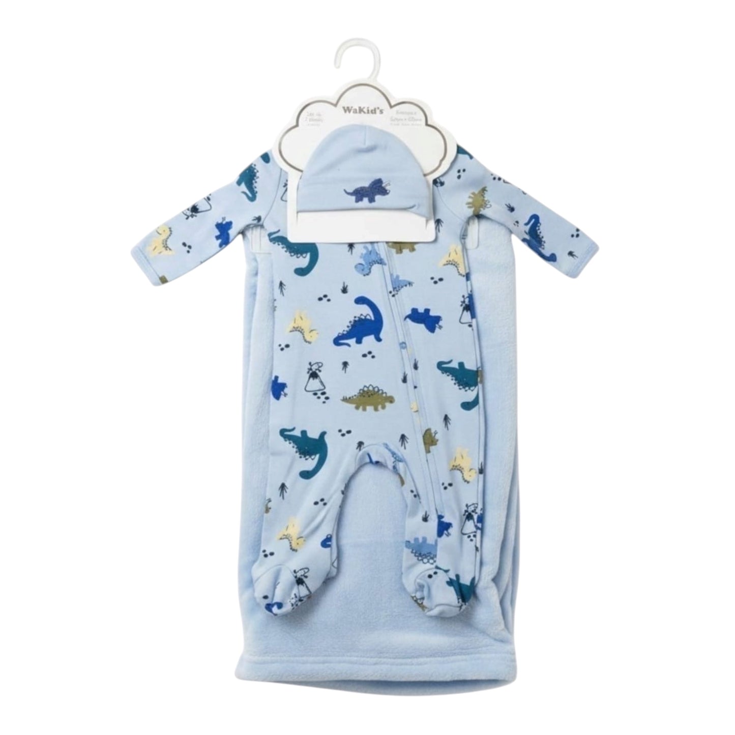 Conjunto De Pijama Y Gorro Para Bebé Con Estampado