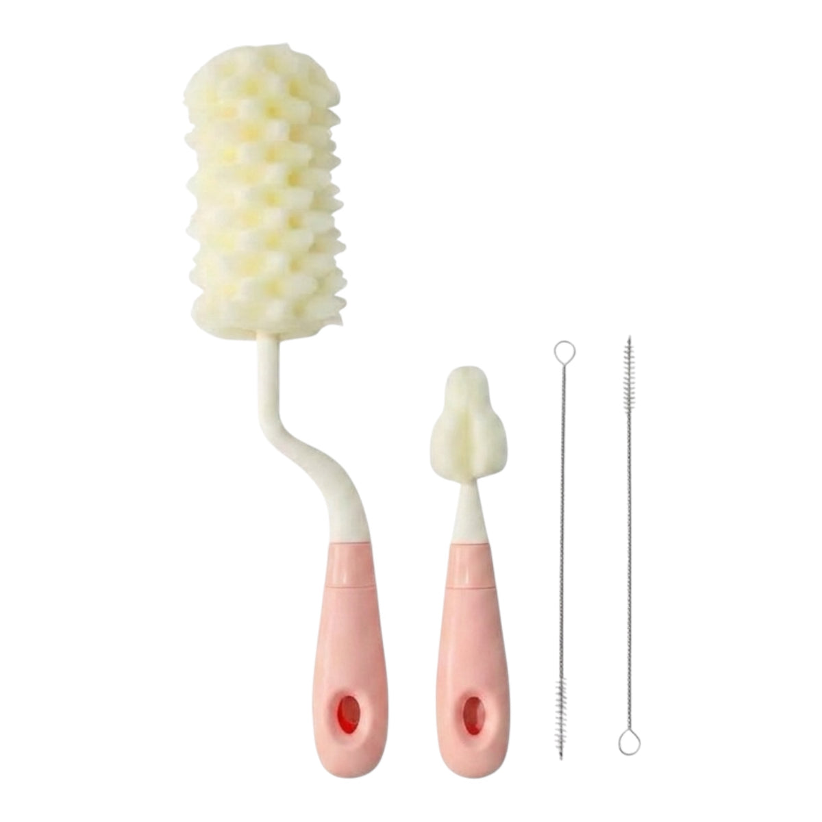 Set de cepillos lava biberones