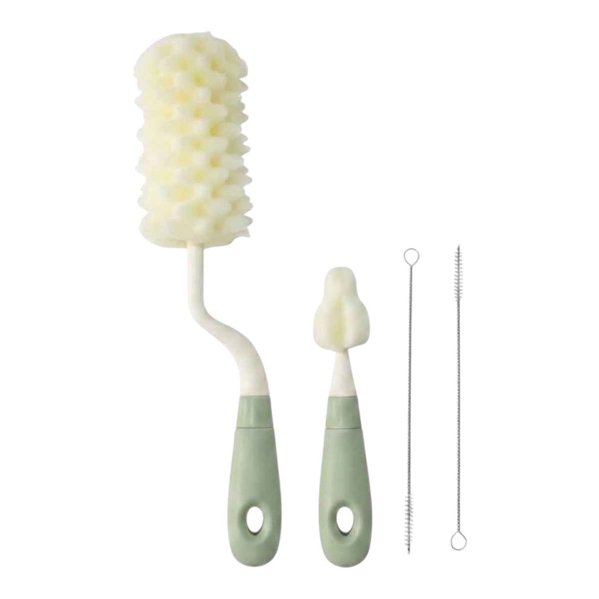 Set de cepillos lava biberones