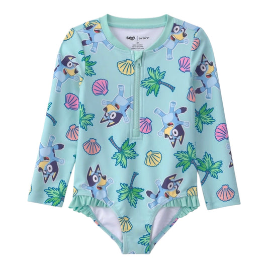 Traje de baño para niña carter's / blue
