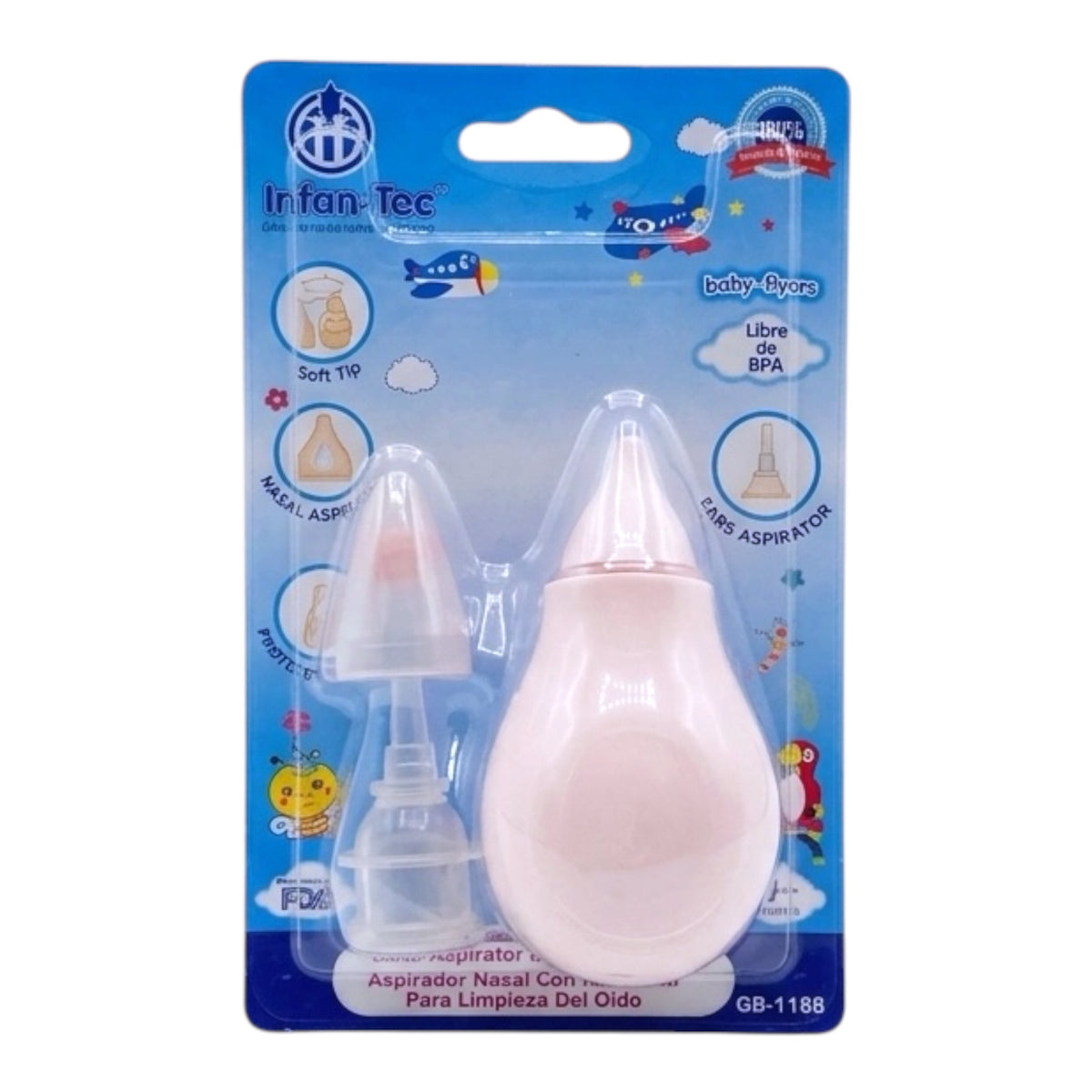 Aspirador nasal para bebes