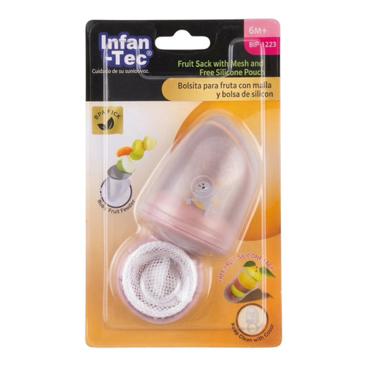 Chupón para frutas con malla