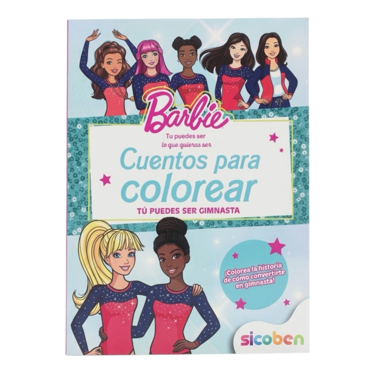 Cuentos para colorear barbie tu puedes ser lo que quieras ser
