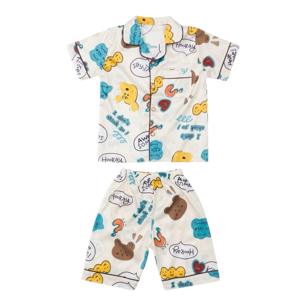 Pijamas de ceda para niños