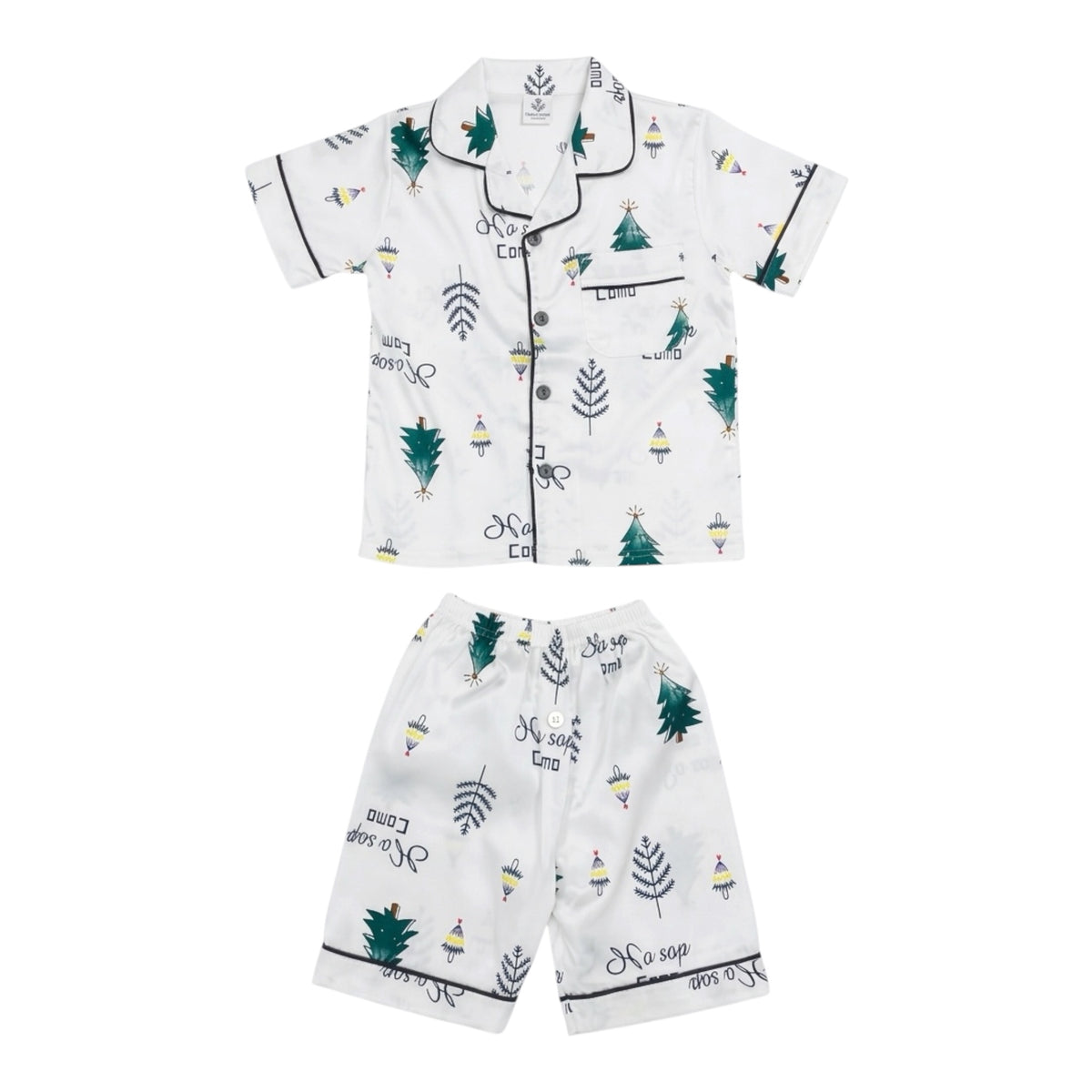 Pijamas de ceda para niños