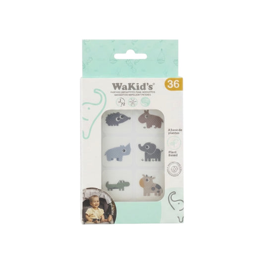 Parches Repelentes de Insectos para Niños WaKid's