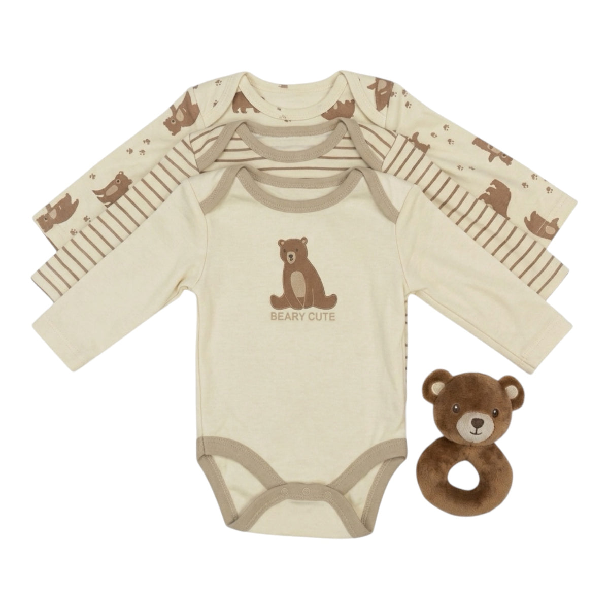 Set de bodys para niño
