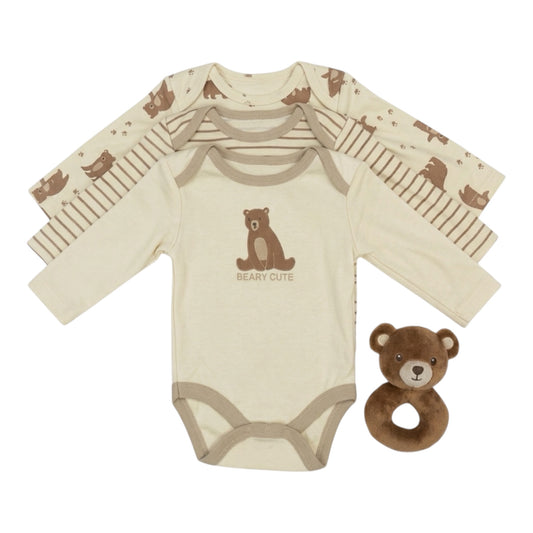 Set de bodys para niño