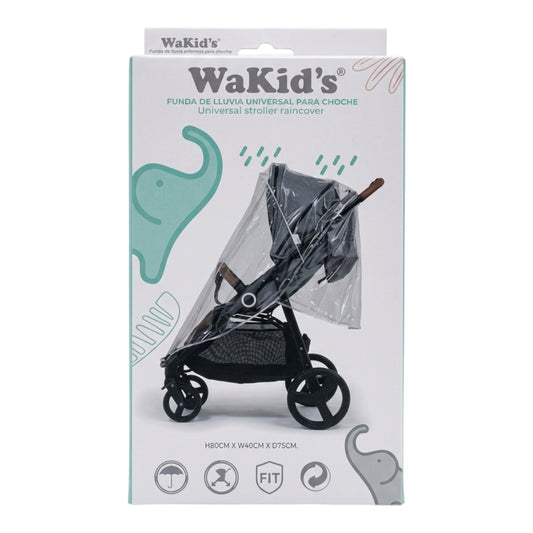 Funda De Lluvia Universal Para Coche De Bebé WaKid's