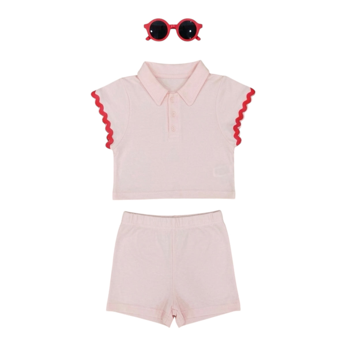 Conjunto para niña con lentes