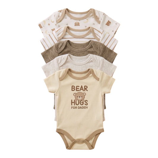 Set de bodys para niño