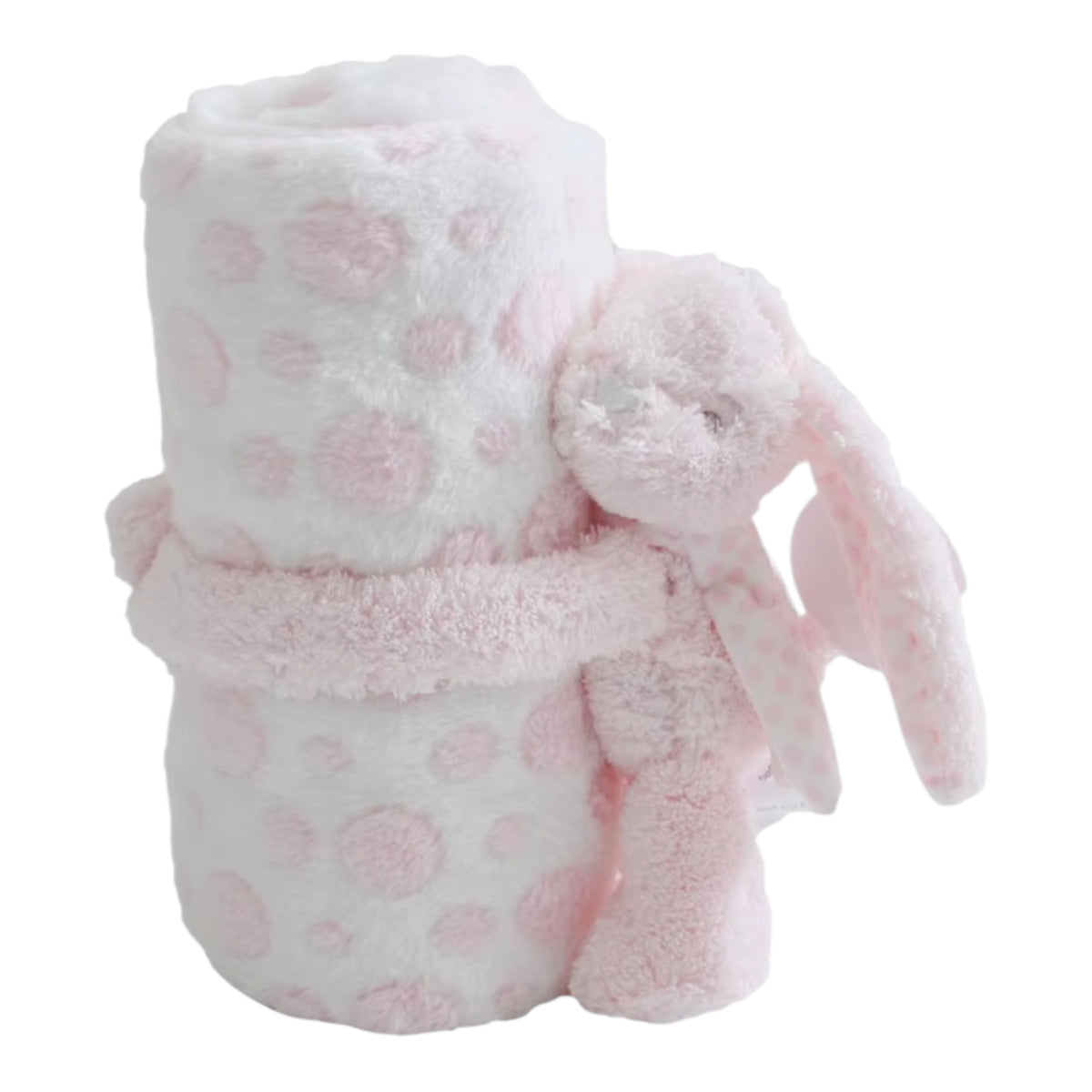 Mantas con peluche de apego