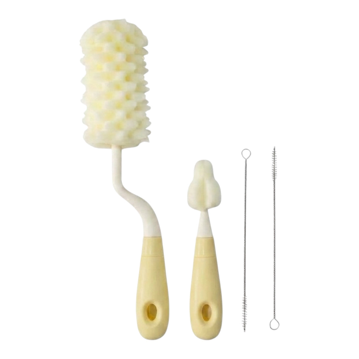 Set de cepillos lava biberones