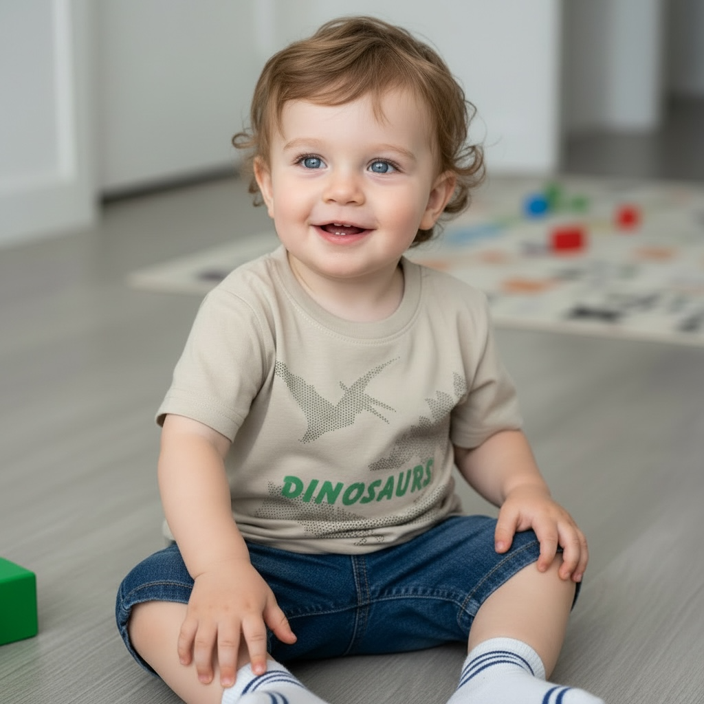 Camisas para niño de dino