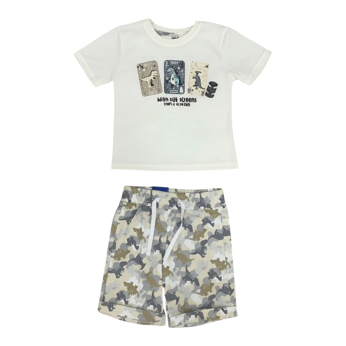 Conjunto con estampado de dino