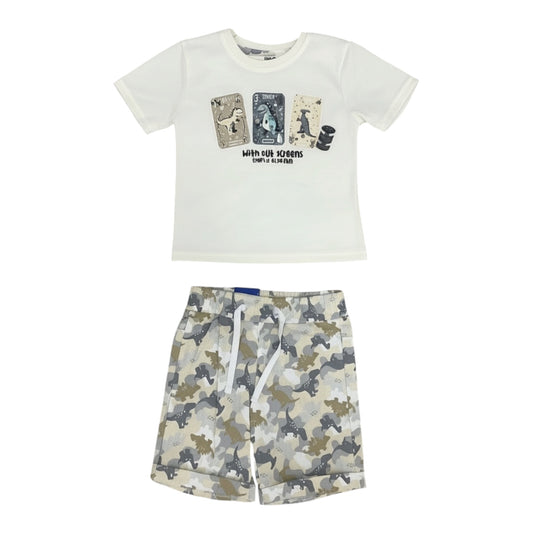 Conjunto con estampado de dino
