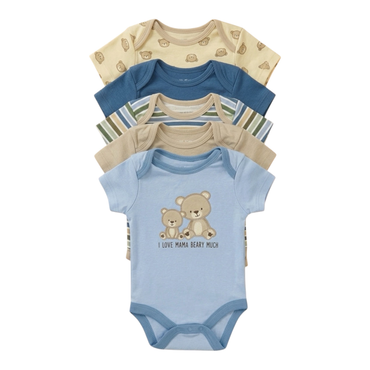 Set de bodys para niño