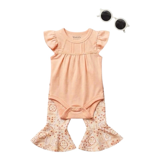 set de 3 piezas con lentes para niña
